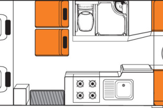 Britz Discovery Floorplan Tag By: THL Reisebild: Britz Discovery Floorplan Tag
