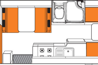 Britz Frontier Floorplan Tag By: THL Reisebild: Britz Frontier Floorplan Tag