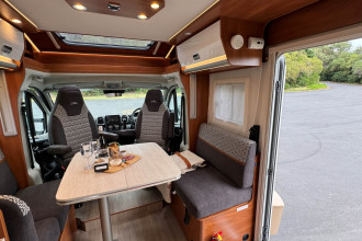 Britz Odyssey innen By: THL Reisebild: Britz Odyssey innen