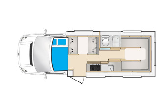 Reisebild: Cheapa 6 Berth Floorplan Tag