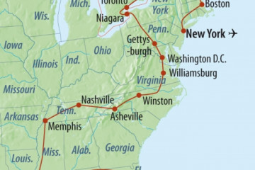 Kanada/USA Rundreise: Amerikas Ostküste New York - Miami - MESO Reisen