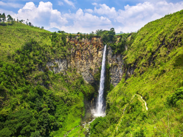 Indonesien Reise: Sipisopiso Wasserfall Sumatra