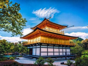  Japan Reise: Goldener Pavillon - Kinkakuji Tempel