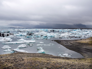 Island Reise - Gletscherlagune Jökulsarlon