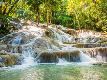 Jamaika Reise - Dunn's River Falls