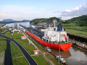Panama Reise - Panamakanal