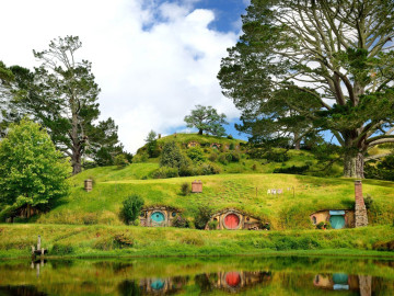 Neuseeland Australien Reise Hobbiton
