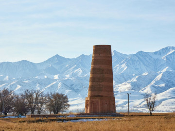 Kasachstan Kirgisistan Reise - Burana-Turm Kasachstan Kirgisistan Reise - Burana-Turm