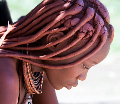 Himba- Mädchen Foto 1 Himba- Mädchen