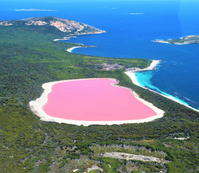 Australien Reise - Lake Hillier Foto 3 Australien Reise - Lake Hillier