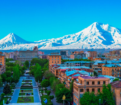 Foto 4 Armenien Aserbaidschan Georgien Reise - Ararat und Jerewan
