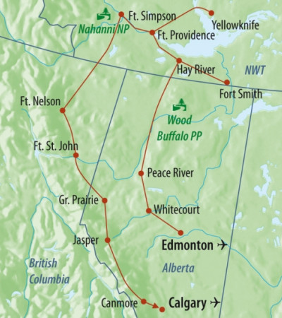 Route: Northwest Territories Entdeckerreise Foto 4 Route: Northwest Territories Entdeckerreise