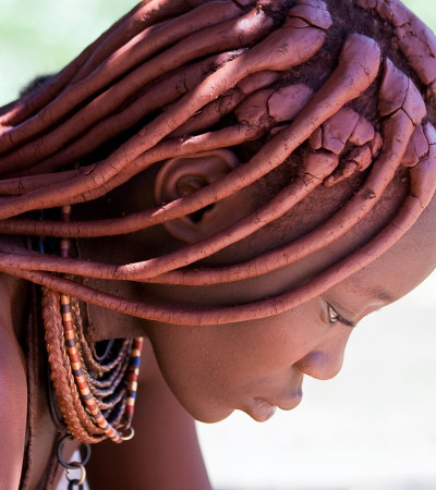 Foto 1 Himba- Mädchen