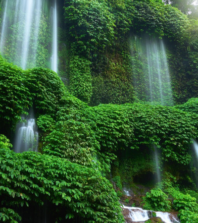 Foto 1 Indonesien Reise: Wasserfall - Lombok
