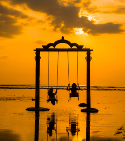 Foto 4 Indonesien Sanur Schaukel