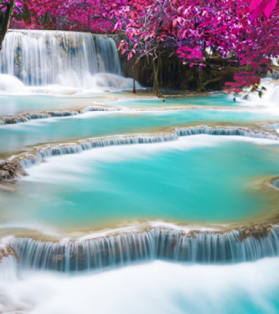 Laos Reise: luang prabang kuang si Foto 2 Laos Reise: luang prabang kuang si