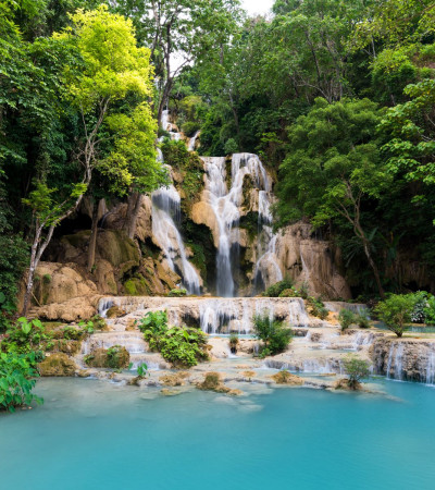 Laos Reise: Luang Prabang Fluss Foto 1 Laos Reise: Luang Prabang Fluss