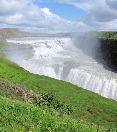 Island Reise - Gullfoss Wasserfall Foto 4 Island Reise - Gullfoss Wasserfall