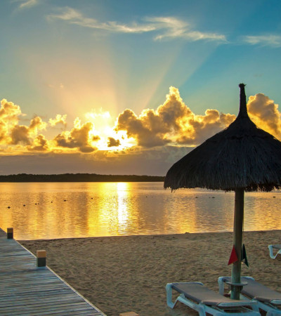 Foto 4 Strand im Sonnenuntergang