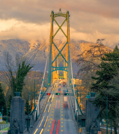Foto 2 Kanada Reise: Lions Gate Bridge Vancouver
