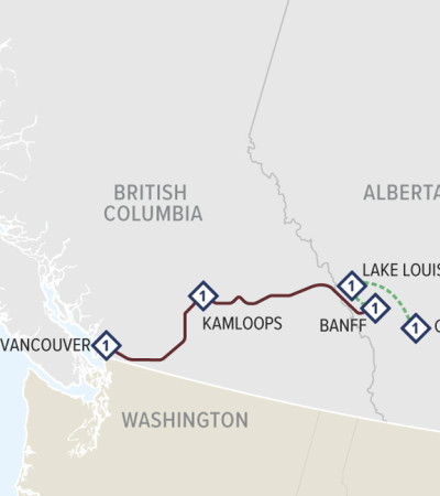Rocky Mountaineer - Route Foto 4 Rocky Mountaineer - Route