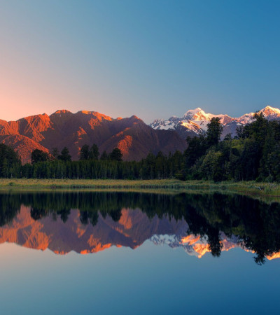 Neuseeland Reise - Lake Matheson Foto 2 Neuseeland Reise - Lake Matheson