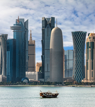 Foto 1 Katar Reise - Skyline Doha