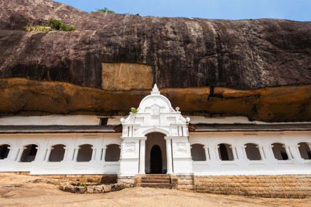 Sri Lanka Reise: Dambulla Höhlentempel