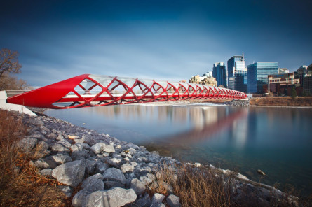 Reise Kanada - Calgary Peace Bridge