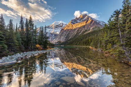 Kanada Reise - Mount Edith Cavell in Jasper