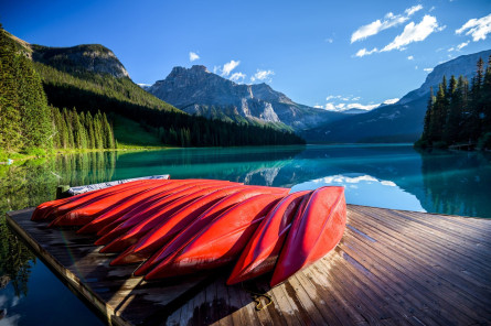 Kanada Reise - Emerald Lake im Yoho Nationalpark