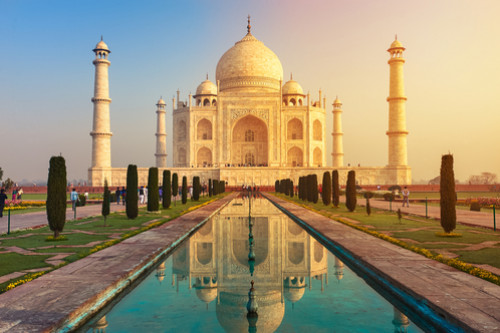 Indien Reise: Taj Mahal Tempel