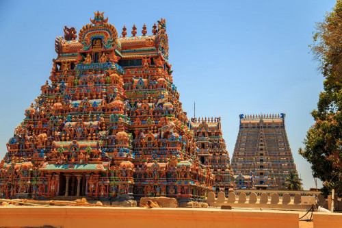 Indien Reise: Tempel Sri Ranganathaswamy