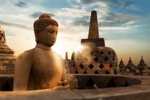 Reise Indonesien: Borobudur