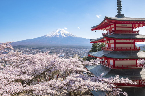 Japan Reise: Fuji Pagode