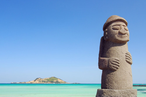 Grovaterfigur Jeju