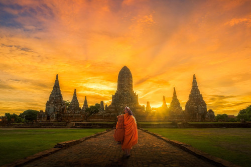 Reise Thailand: Wat Chai Watthanaram - Ayutthaya