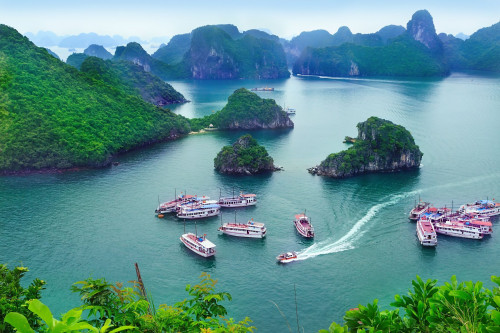 Reise Vietnam: Halong Bucht