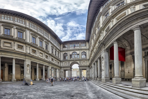 Uffizi-gallery-Florenz