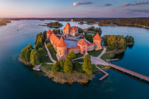 Wasserburg Trakai, Litauen