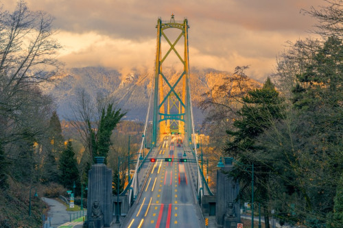Kanada Reise: Lions Gate Bridge Vancouver