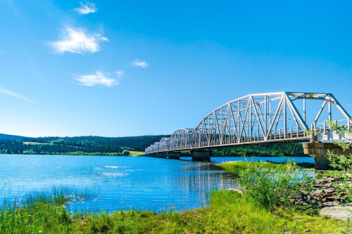 Kanada Reise: Teslin River Bridge