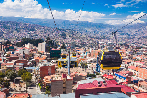 Bolivien Reise - Seilbahn La Paz Bolivien Reise - Seilbahn La Paz