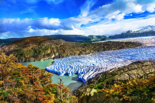 Chile&Argentinien Reise: Grey Gletscher