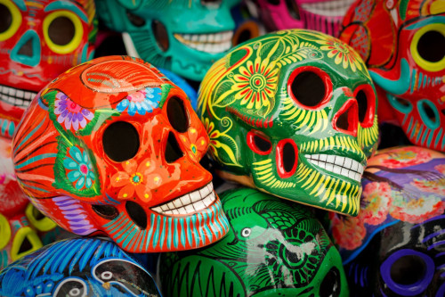 Mexico Reise: Dia de Muertos