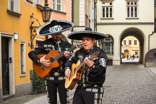 Mexiko Reise Musiker