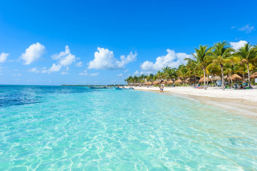 Mexico Reise: Strand Riviera Maya
