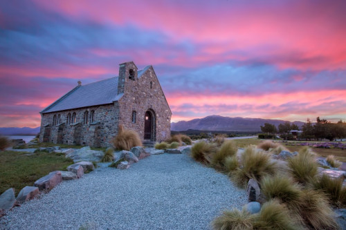 Neuseeland Reise - Church of the Good Shepherd