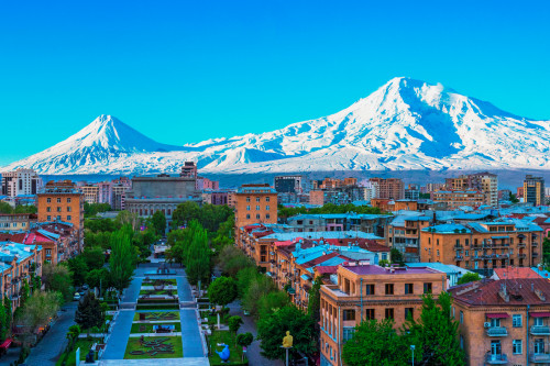 Armenien Aserbaidschan Georgien Reise - Ararat und Jerewan