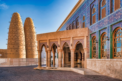 Katar Reise - Blaue Moschee Doha